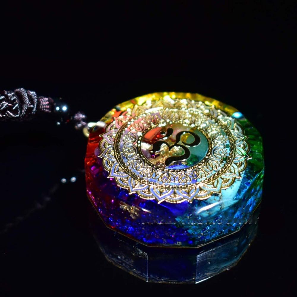 PendantNecklace Geometry Necklace Meditation Energy Pendant