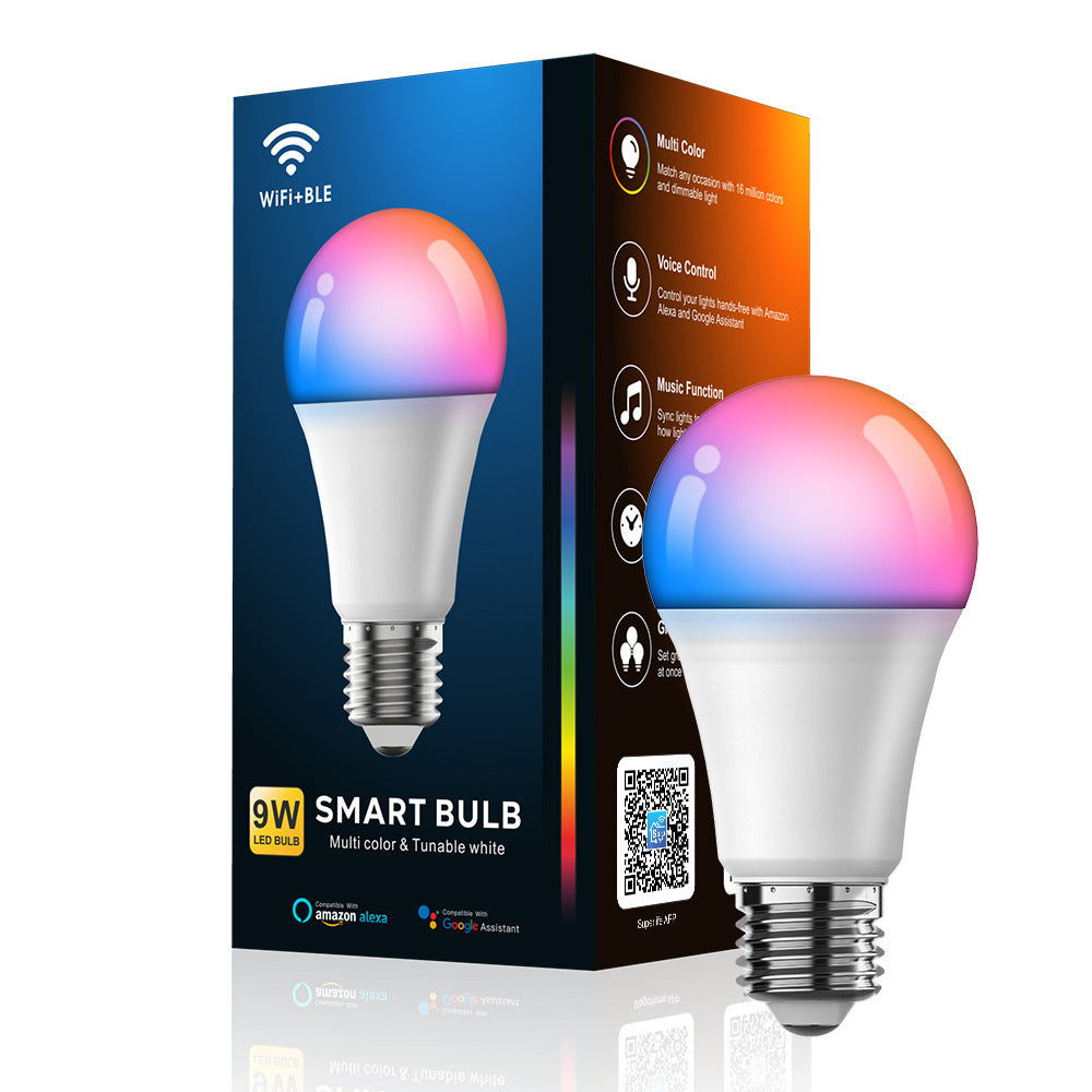 Smart Wifi Bluetooth demand And Corlor-changing Bulb
