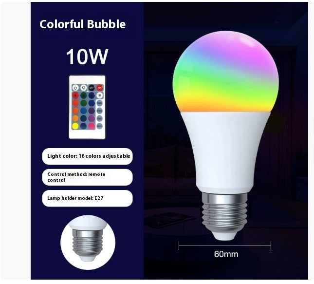 Smart Wifi Bluetooth demand And Corlor-changing Bulb