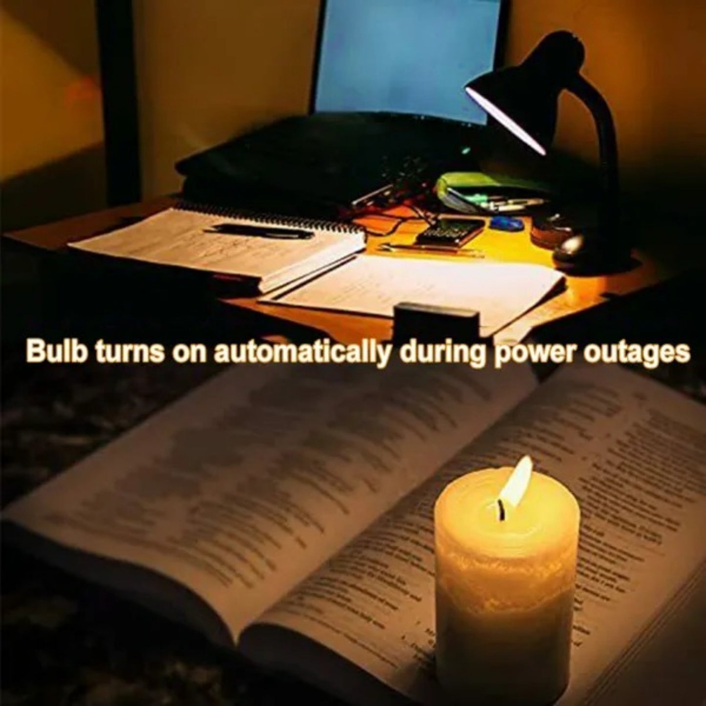 E27 Emergency Bulbs Rechargeable LED Light With Battery Backup LED Bulb 12W